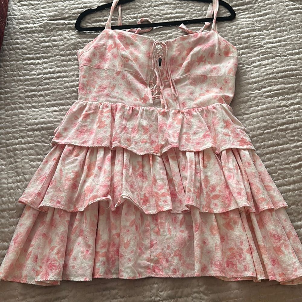 Bardot Mini Dress Size L. Worn once